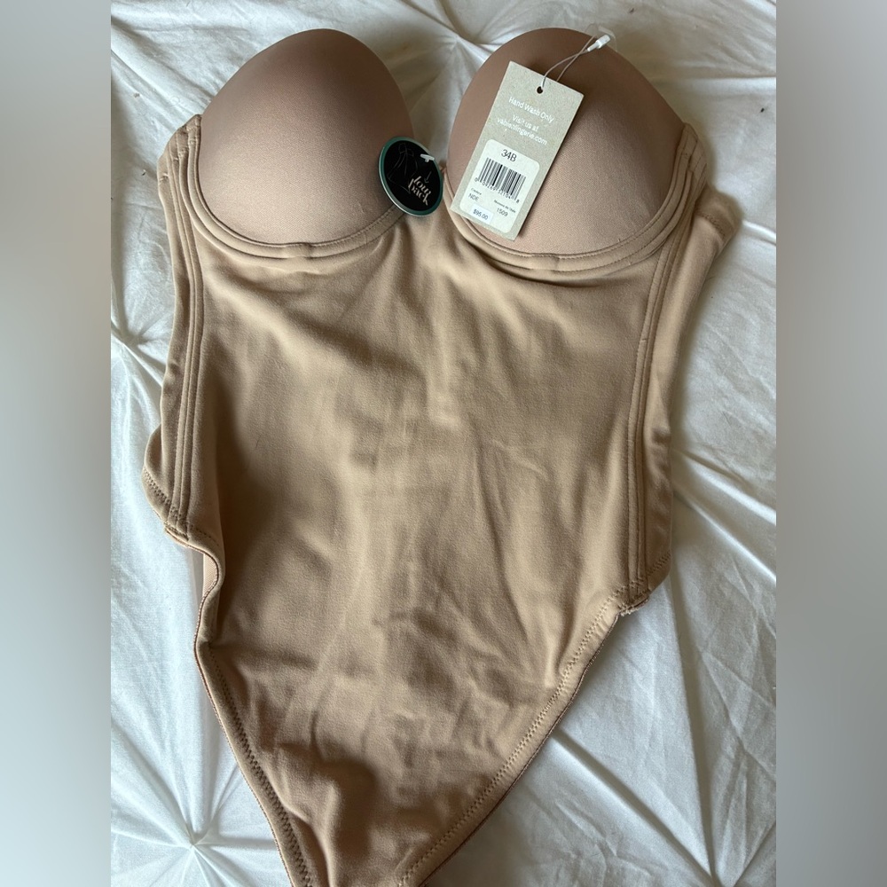 Seamless Tan Shapewear Bodysuit